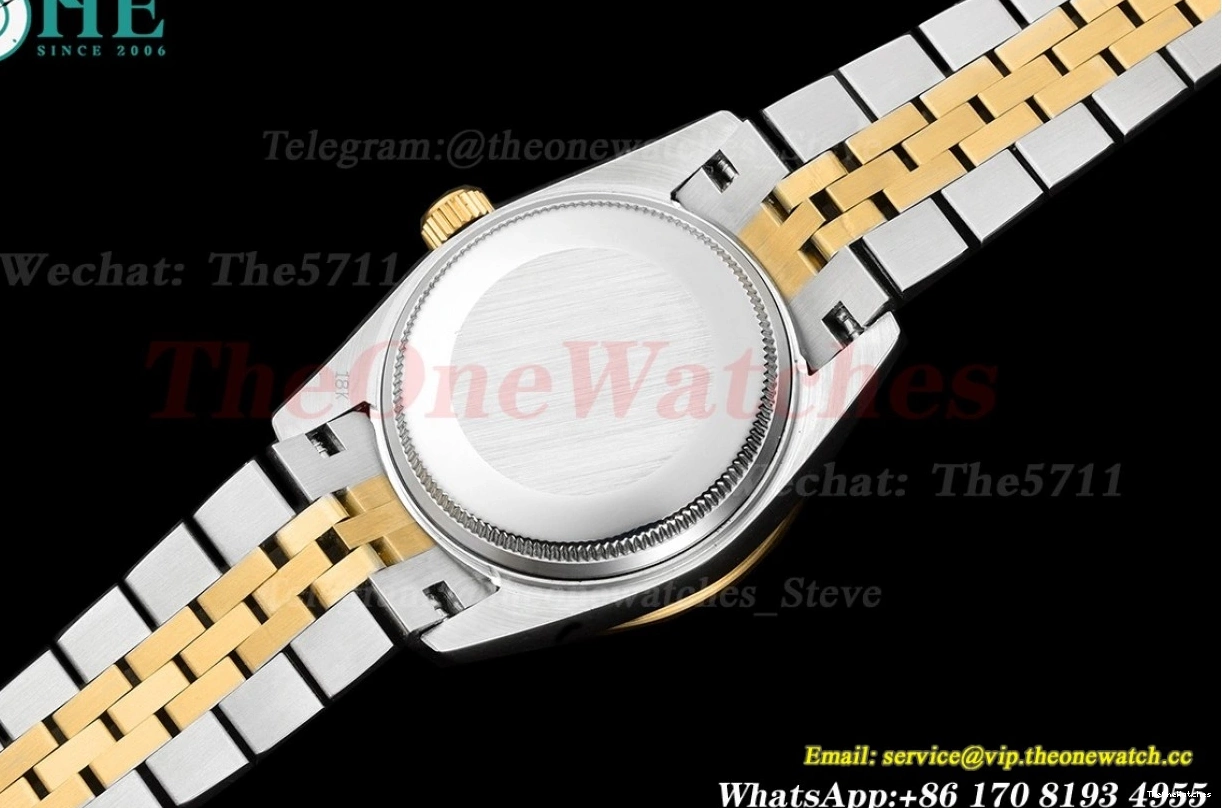 Chocolate YG GDF Dia Datejust MY8215 28mm SS Rmn 0510